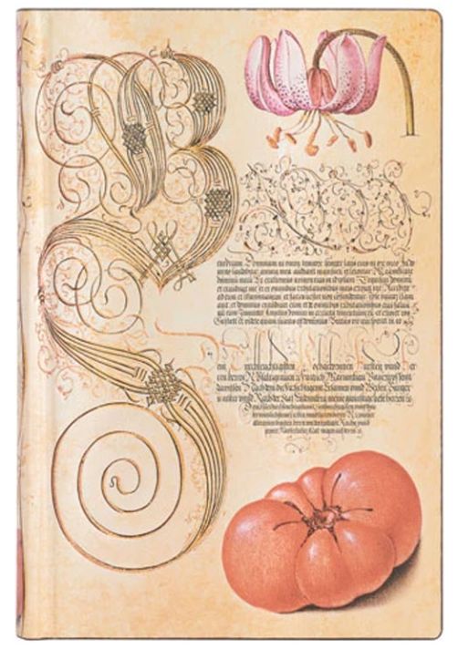 Тефтер Paperblanks - Lily & Tomato Mini, 9.5 х 14 см.