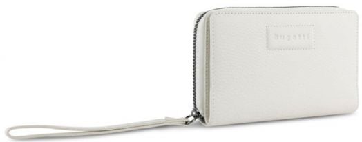 Дамски портфейл Bugatti Elsa Zip Wallet, бял