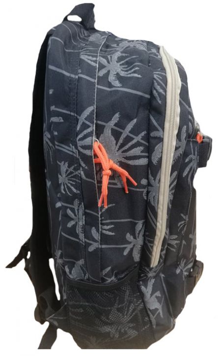 Ученическа раница O'Neill, черна с палми