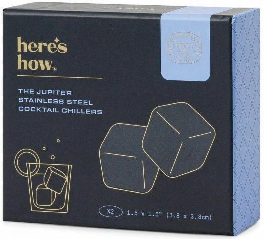 Охладители за напитки Here's How The Jupiter Silver, 2 бр.
