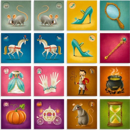 Детска настолна игра: Пепеляшка