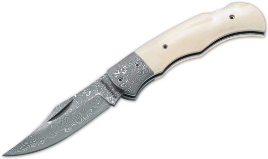 Джобен нож Boker Magnum - Damascus Bone