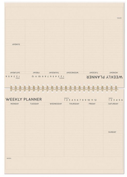 Настолен седмичен планер Miquelrius Pure Ginkgo