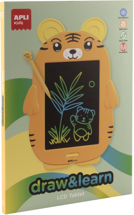 Магически LCD таблет Apli Kids - Тигър