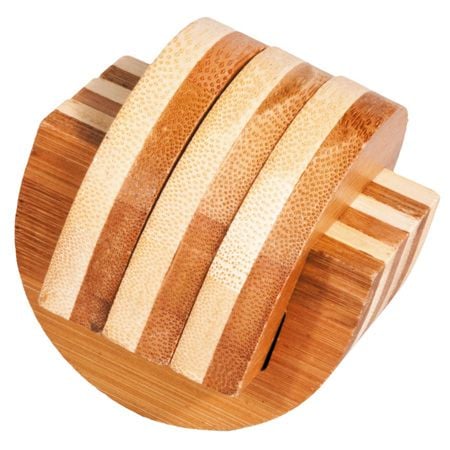 3D пъзел от бамбук - Кламери