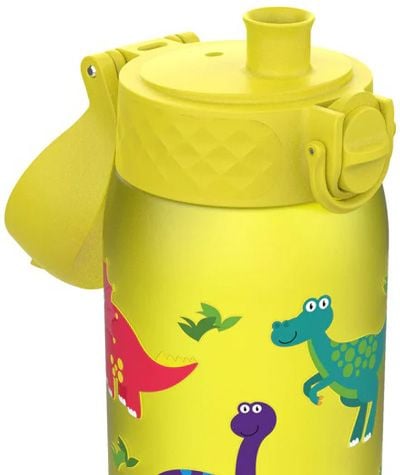 Бутилка за вода Ion8 - Динозаври, 350 мл.