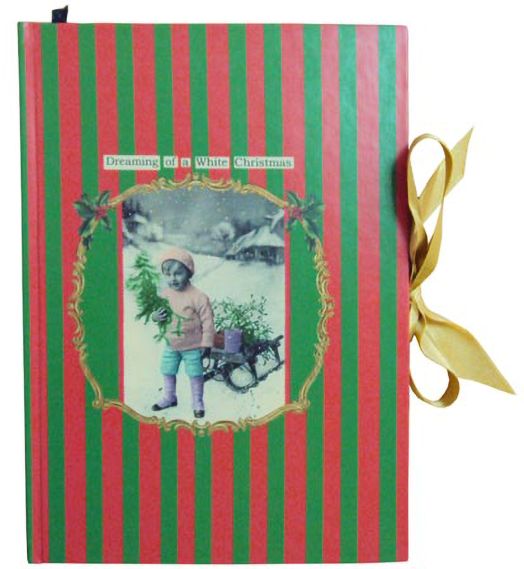 Тефтерче White Christmas, асортимент - размер 14.8 x 21 см.