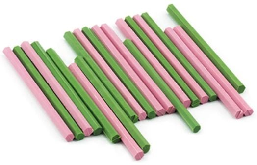 Пластмасови пръчици за първи клас, 20 бр.
