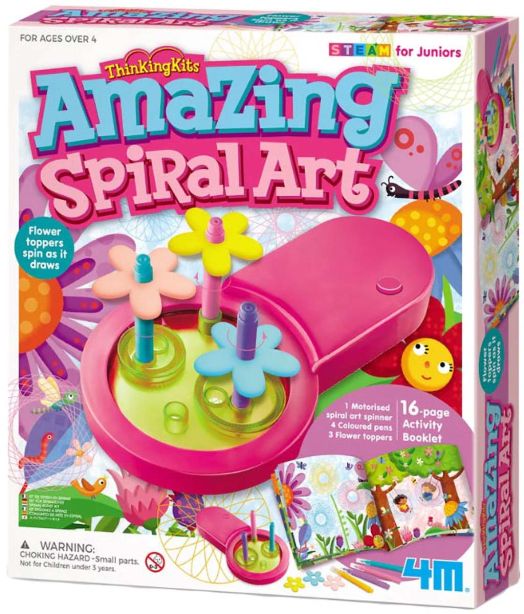 Творчески комплект 4M - Спирални рисунки