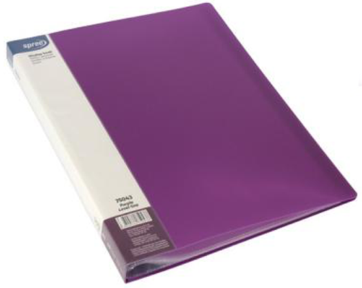 Папка Spree Level-line с 60 джоба А4, лилава