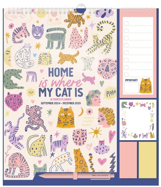 Планер-пад Grupo Erik Cats за 16 месеца - септември 2024 / декември 2025 година