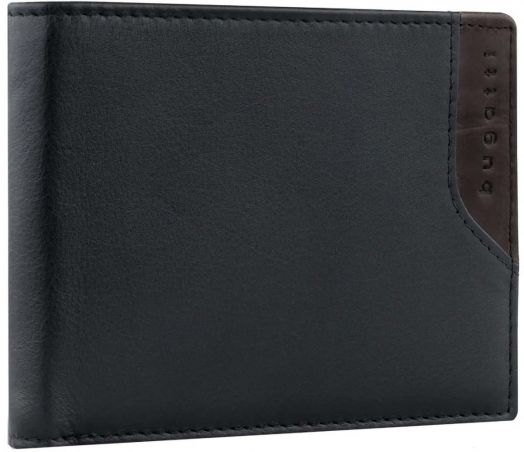 Мъжки портфейл Bugatti Corso DeLuxe Wallet, черен