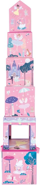 Кубчета за подреждане Floss & Rock - Stack and play, Enchanted