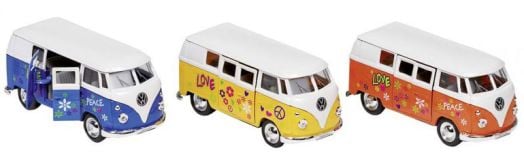 Метална играчка: Микробус Volkswagen Classic Bus 1962