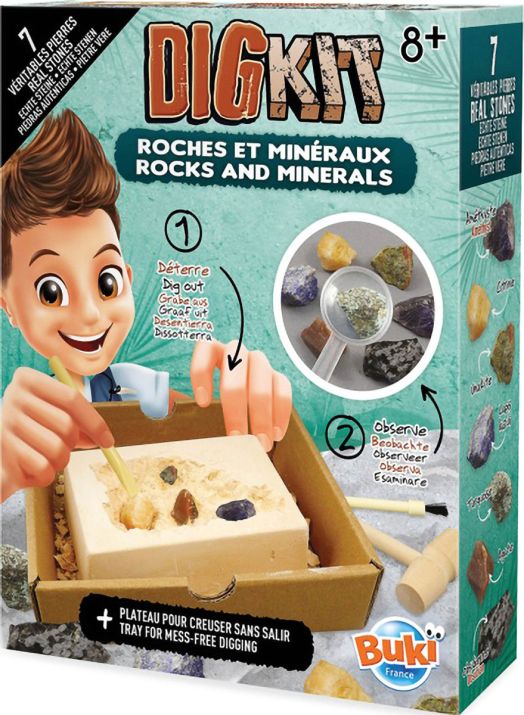 Изследователски комплект Buki Nature: Скали и минерали