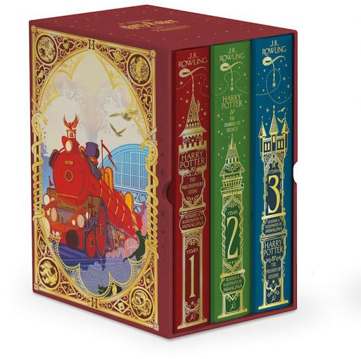 Harry Potter 1-3 Box Set: MinaLima Edition