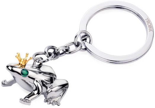 Ключодържател Troika - Жаба с корона