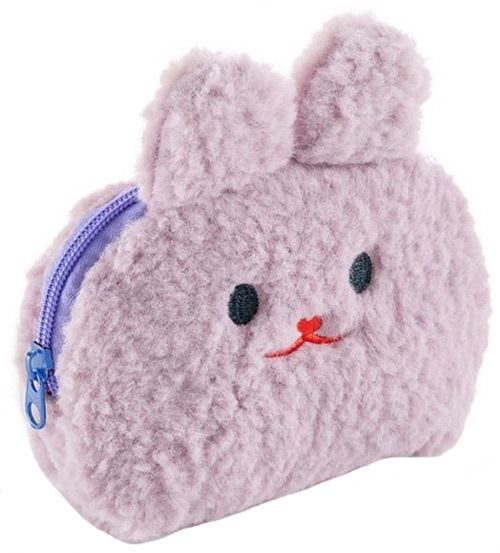 Пухкаво портмоне за монети Miquelrius Back2Fun, лилаво