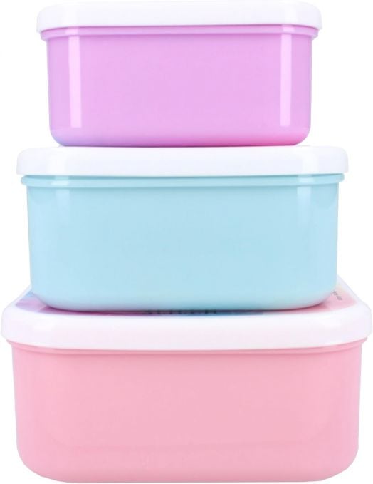 Комплект кутии за храна Vadobag Stitch Fresh Bites, 3 бр.