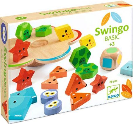 Детска дървена играчка Djeco: Swingobasic