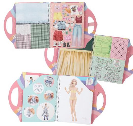 Книжка за оцветяване Top Model - Collage Book