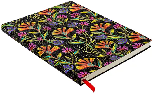 Тефтер Paperblanks - Wild Flowers, мека корица, 17 х 22.5 см.