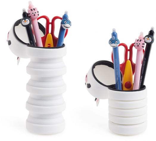 Разтегателен силиконов несесер Miquelrius Back2Fun - Крава