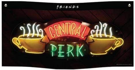 Текстилен банер за стена Friends Centrak Perk