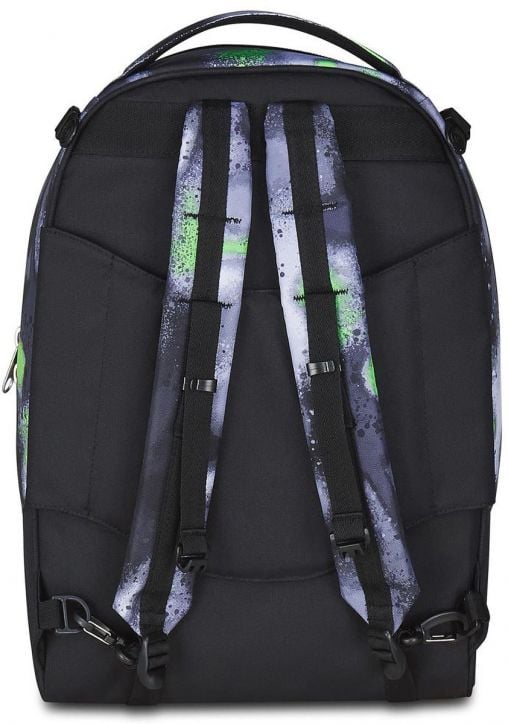 Ученическа раница на колела Seven Detach Spring Paint и телескопична дръжка