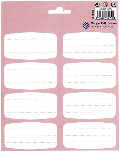 Ученически етикети, Розови