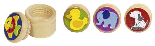 Кутийка Goki - с животни, за млечни зъбки