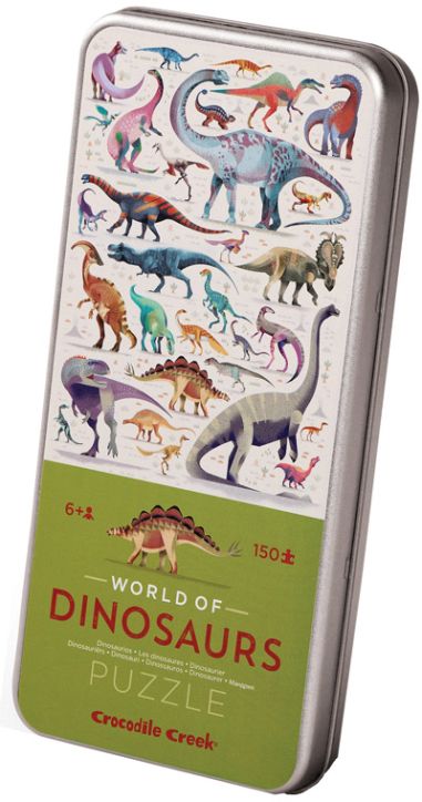 Пъзел Crocodile Creek - Динозаври, 150 части