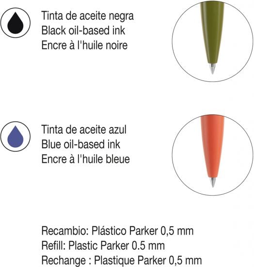 Комплект химикалки Miquelrius Inhale Exhale, 2 бр.
