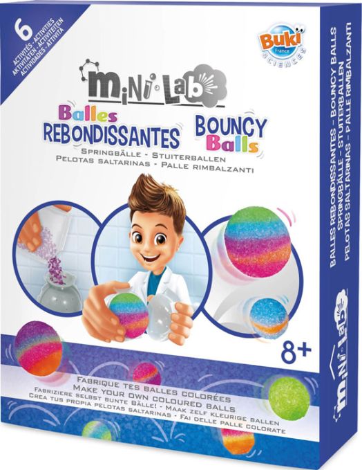 Мини лаборатория Buki Science: Подскачащи топки