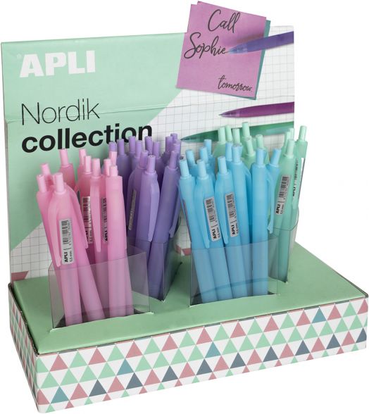 Гел химикалка Apli Nordik, асортимент