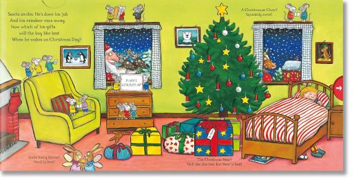 The Christmas Bear: A Push, Pull and Slide