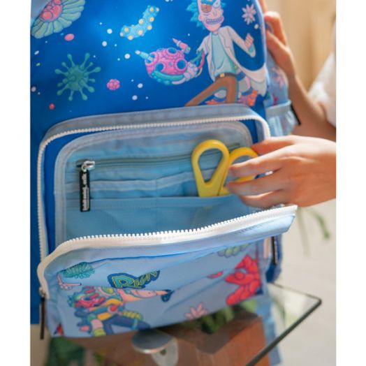 Ученическа раница Rick & Morty Virus Attack