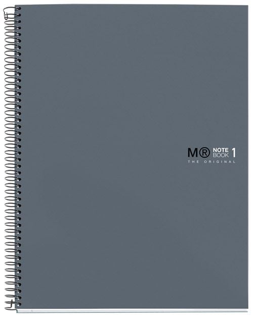 Тетрадка Miquelrius The Original Graphite А4 със спирала, 80 листа на малки квадратчета