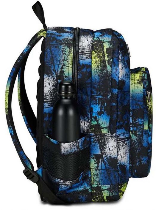 Ученическа раница Seven Freethink Ocean Blue с две отделения и USB порт