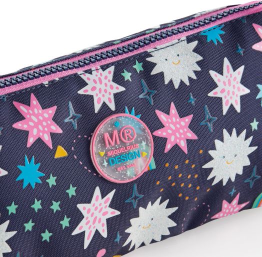 Несесер Miquelrius Twinkle с три отделения, правоъгълен