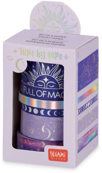 Комплект цветно тиксо Legami - Magic