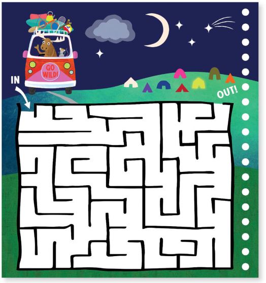 Магическа книжка за рисуване Floss & Rock - Adventure