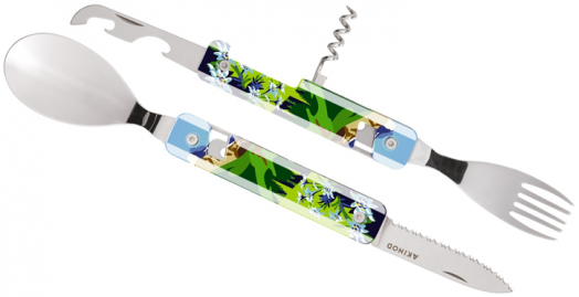 Мултифункционални прибори за хранене Akinod – Summer Mountain