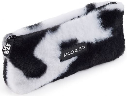 Плюшен несесер Miquelrius Back2Fun Moo & Go, черен