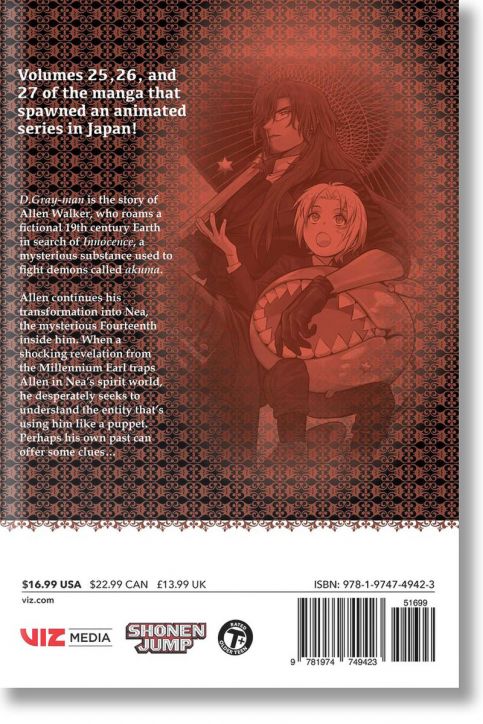 D.Gray-man (3-in-1 Edition), Vol. 9