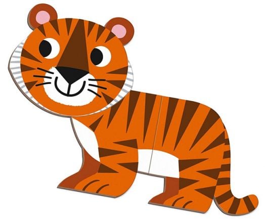 Детска магнитна книга Janod - Животни