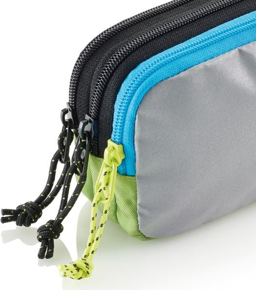 Несесер Miquelrius Rider Green с три отделения, овален