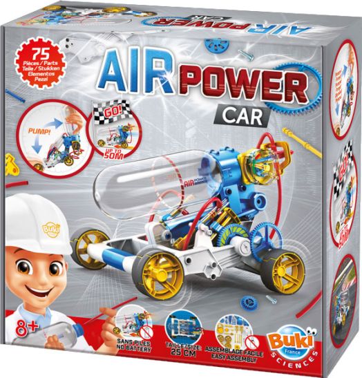 Научен комплект Buki - Автомобил с въздушна сила