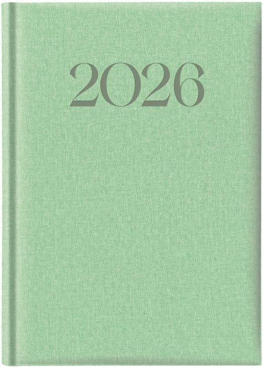 Зелен тефтер-органайзер Lediberg Biella 2026