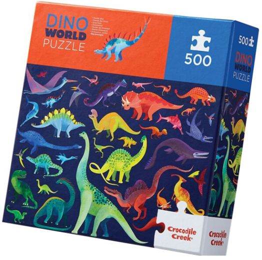Пъзел Crocodile Creek - Динозаври, 500 части